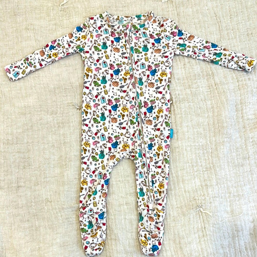 Posh Peanut Disney Princess Friends Footie Size 3-6M